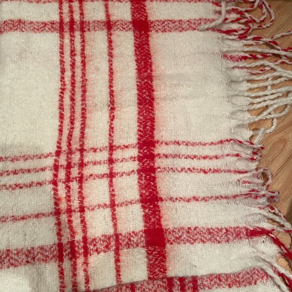 Free People Prep Brushed Plaid Blanket Scarf - Picture 2 of 3